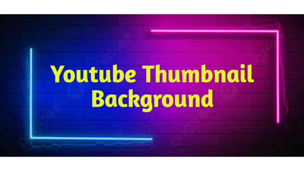 Youtube thumbnail background